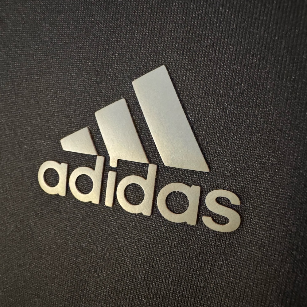 Adidas 1/4 Zip Long Sleeve BLACK AeroReady Pullover Hoodie Men’sLARGE - ADVR0807 - Picture 3 of 11